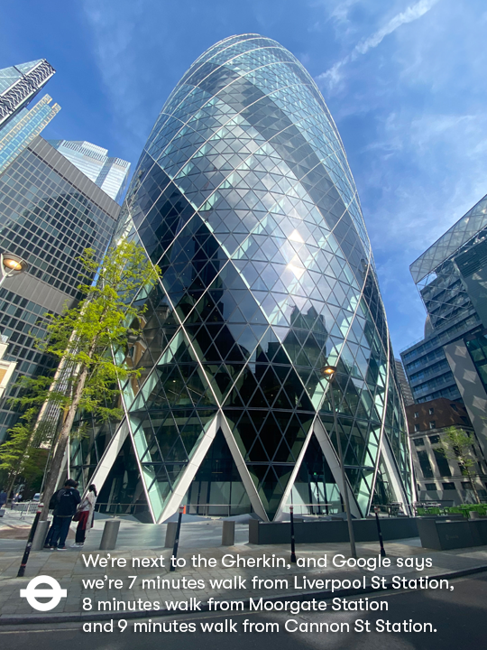 Gherkin local stations Gherkin local stations